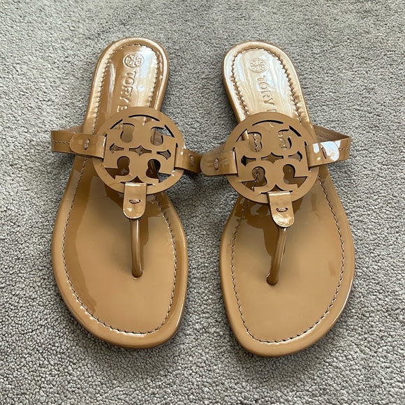 Tory Burch Shoes - Tory Burch MILLER SOFT PATENT SANDAL